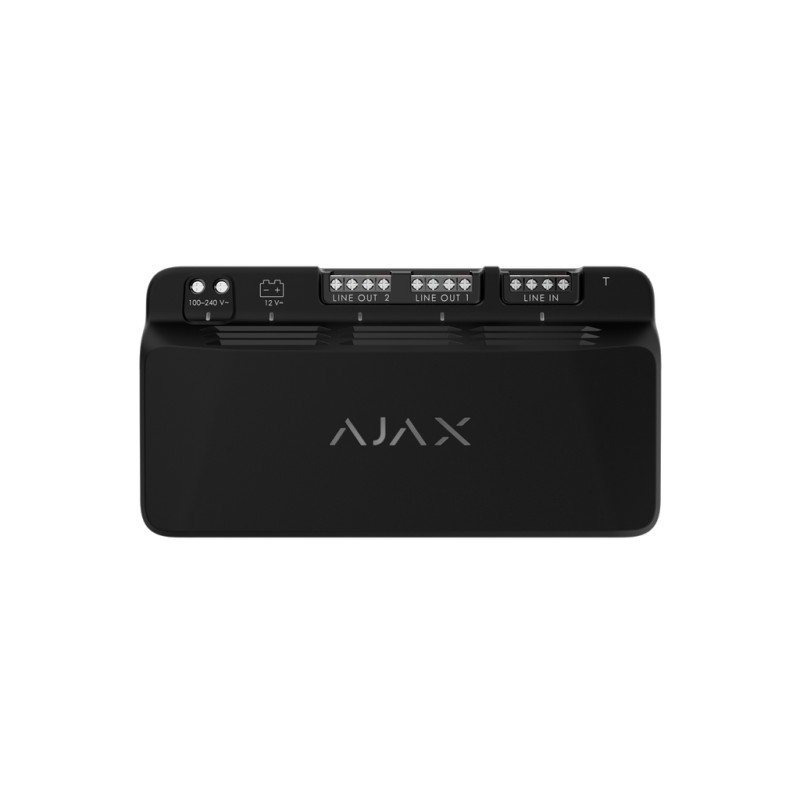 AJAX Superior LineSupply (75 W) Fibra Noir