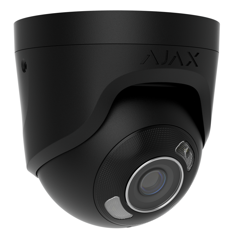 Ajax TurretCam Hybrid Light (8 Mp/2.8 mm), noir