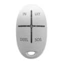 Ajax Superior SpaceControl, blanc, télécommande sans fil avec laser