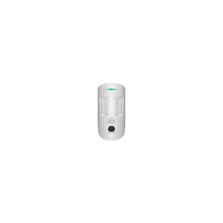 Ajax MotionCam HDR, wit, draadloze PIRCAM