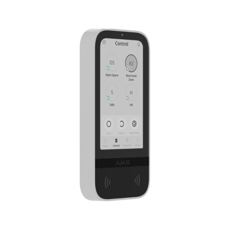 Ajax Superior Keypad TouchScreen G3 Jeweller, wit