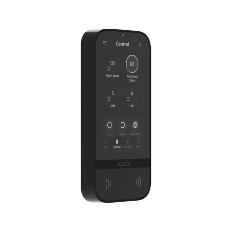 Ajax Superior Keypad TouchScreen G3 Jeweller, zwart
